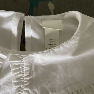 never worn white t shirt size xs